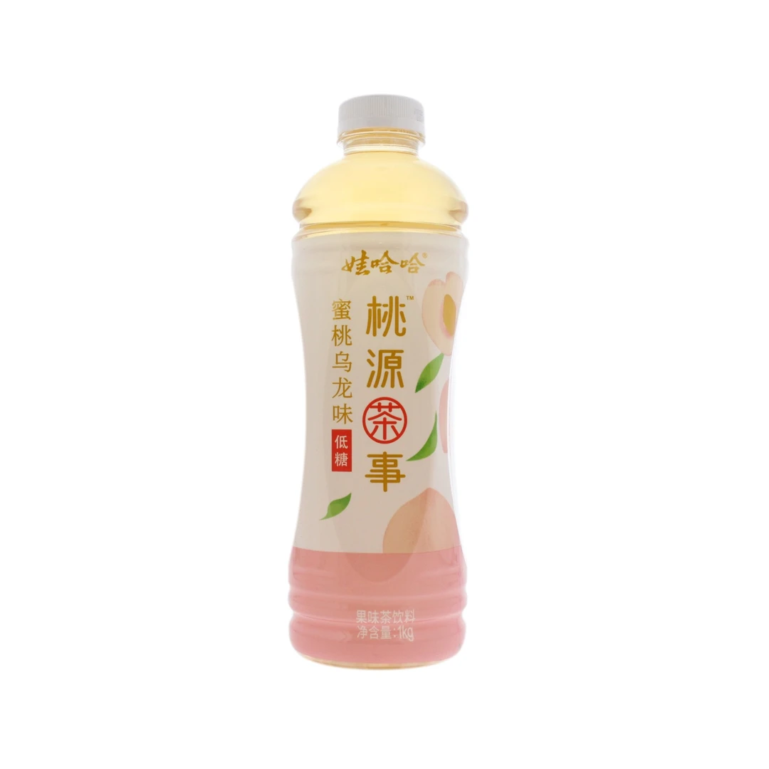 娃哈哈桃源茶事果味茶饮料蜜桃乌龙味1kg