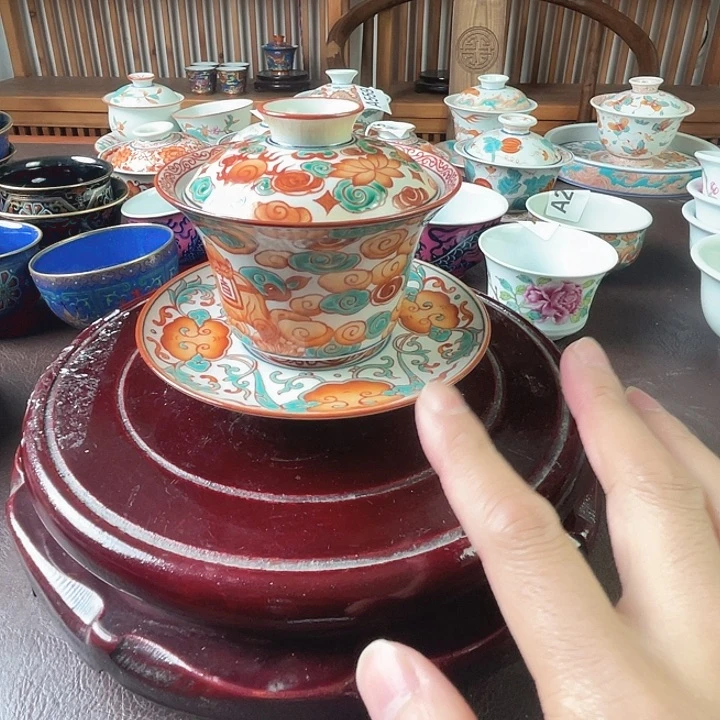 景德镇陶瓷手绘A577