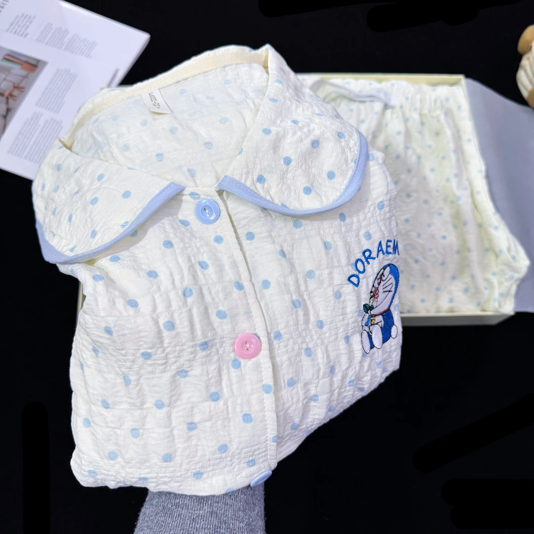 【带胸垫夏季】月子服夏季薄款哺乳衣产后孕妇睡衣哺乳吸汗透气套装