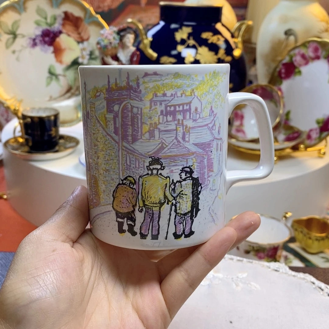 瓷片瓷器欧瓷咖啡杯水晶杯