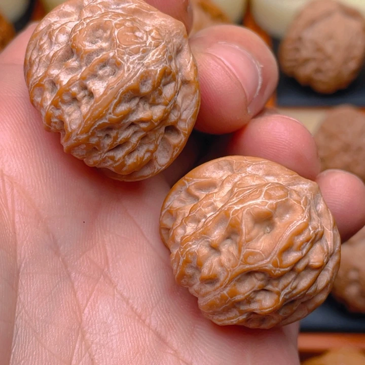 文玩核桃把件D****n35肚门头沟元宝