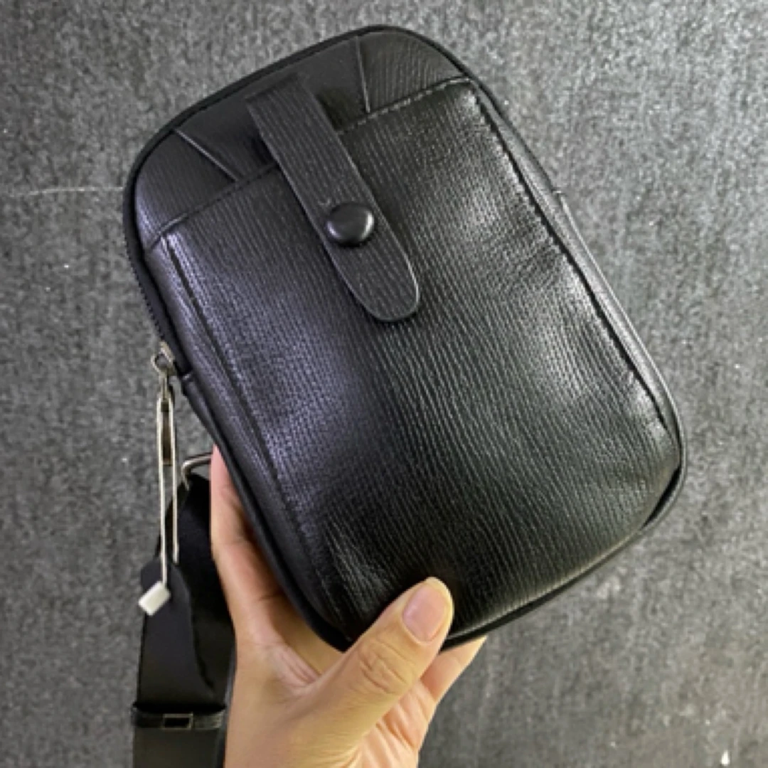 牛皮小包胸包斜背