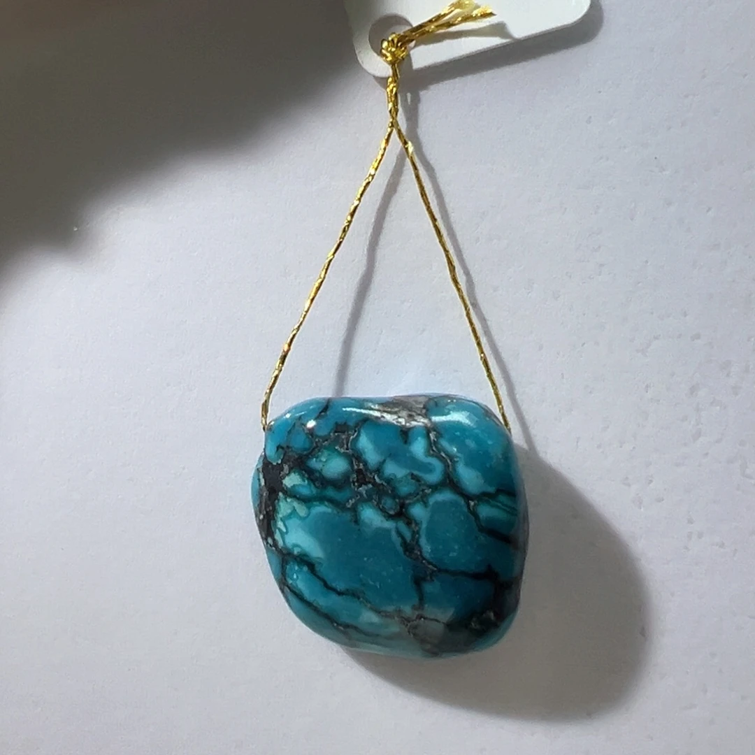 绿松石未镶嵌挂件