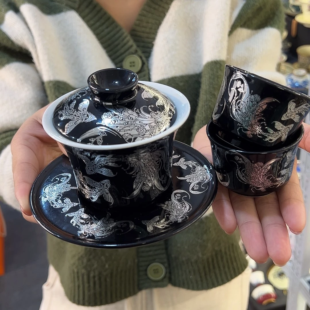 盖碗很漂亮我很喜欢