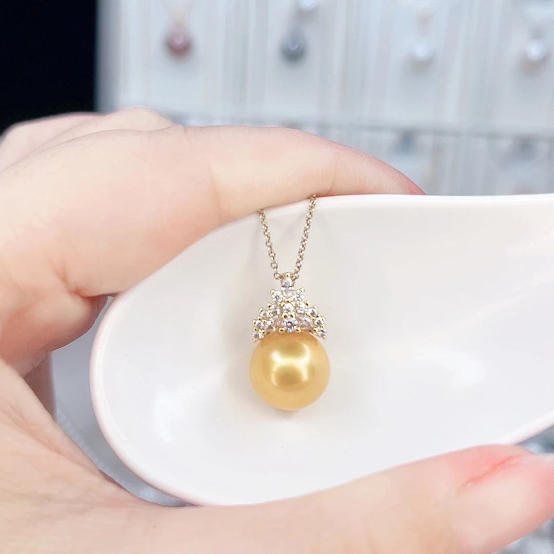 吊坠(赠链)淡水珍珠合金