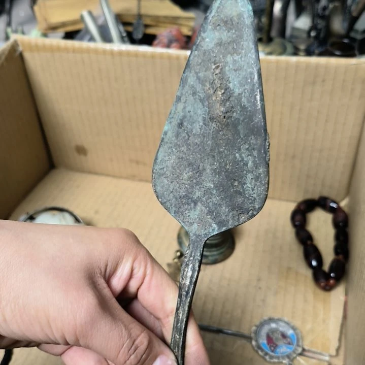 开***心黄铜手把件手把件手把件