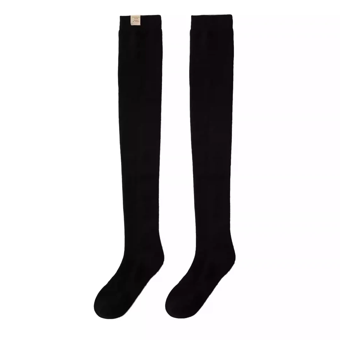 100%纯山羊绒护膝女过膝加长加厚秋冬保暖护腿护膝盖袜子