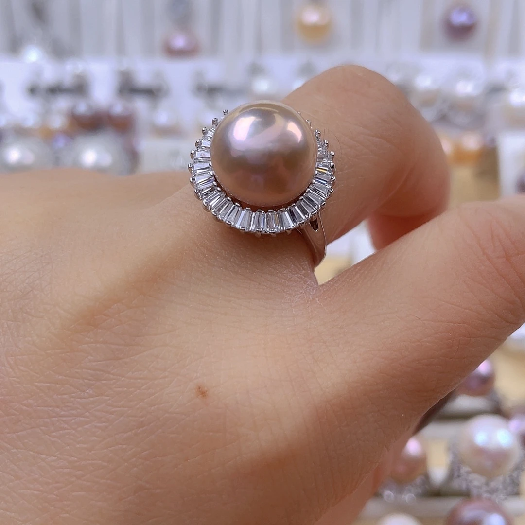 戒指未镶嵌淡水珍珠