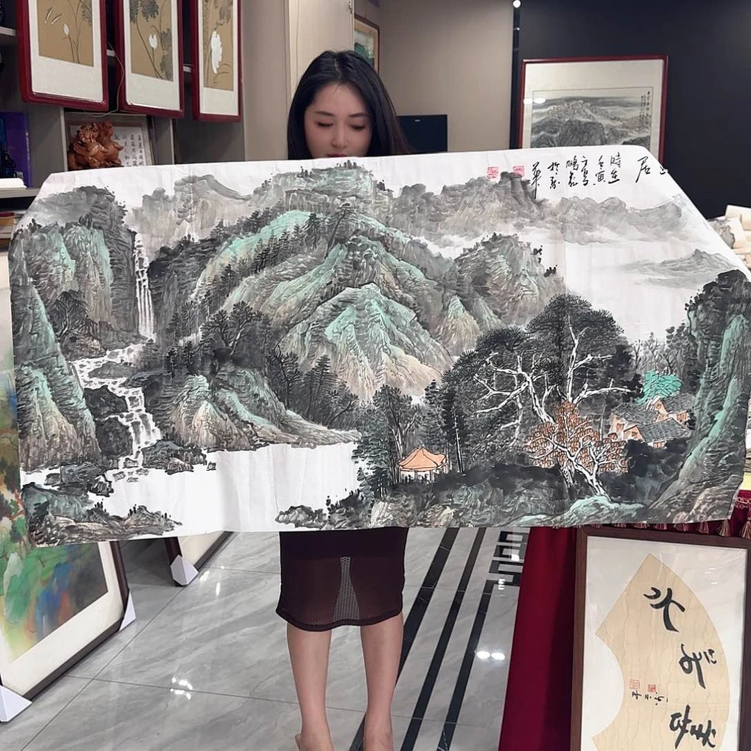 国画国画作品展览等活动的展览