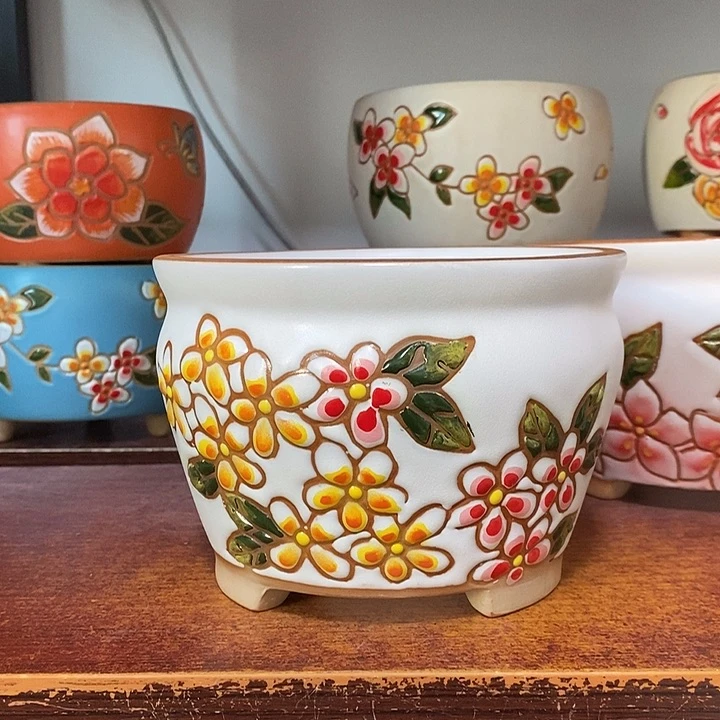 外14内13高10.5左右，纯手工制作，一单包邮