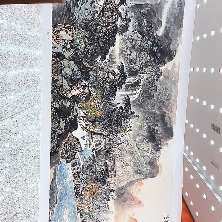 国画莫双发老师去伪存真原作