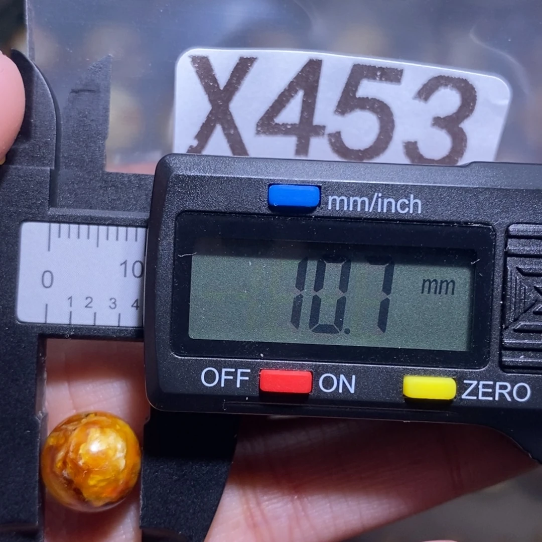 金珀18K金镶嵌裸石未镶嵌琥珀蜜蜡裸石