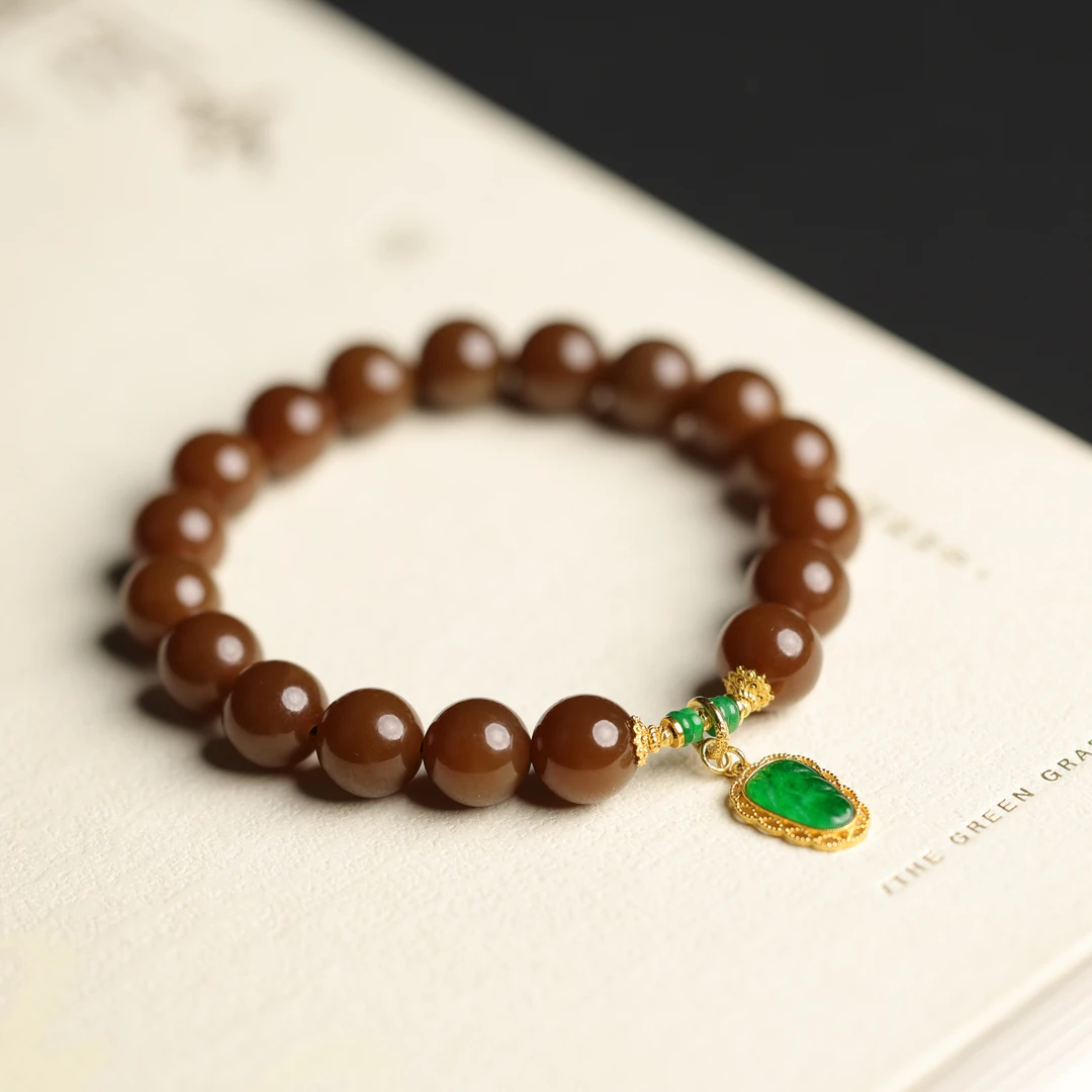 一团和气 | 珍藏级臻品和田玉糖玉手串