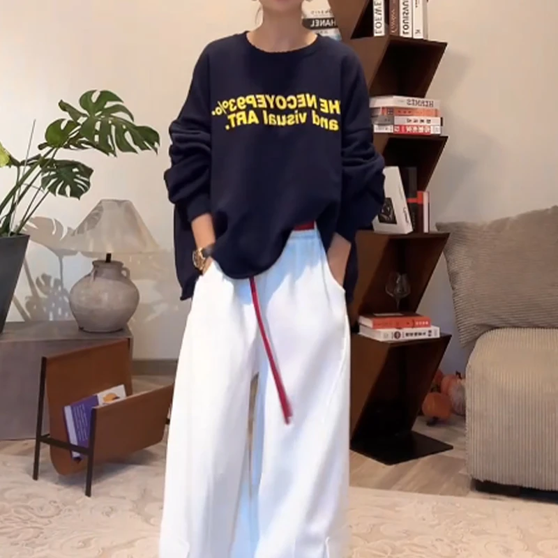 ZUOXIAOQI字母全棉卫衣11（衣长61-65/胸围144）