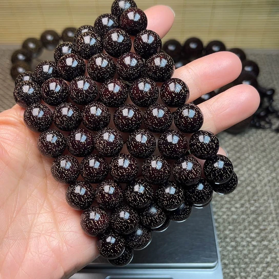 檀香紫檀（小叶紫檀）1.2 108颗 爆星