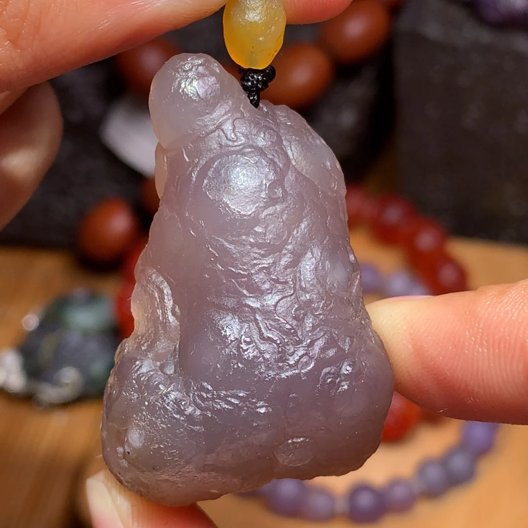 未镶嵌玛瑙/玉髓珠宝半成品