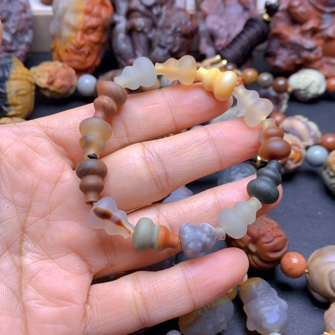 未镶嵌手串玛瑙/玉髓