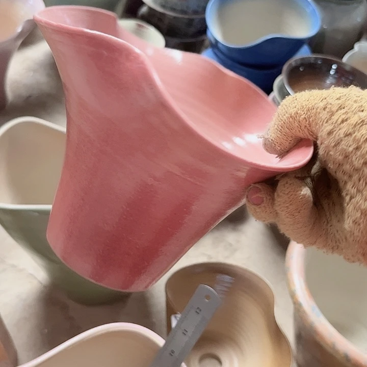 瓶口14高高景德镇陶瓷学院满29包邮瑕