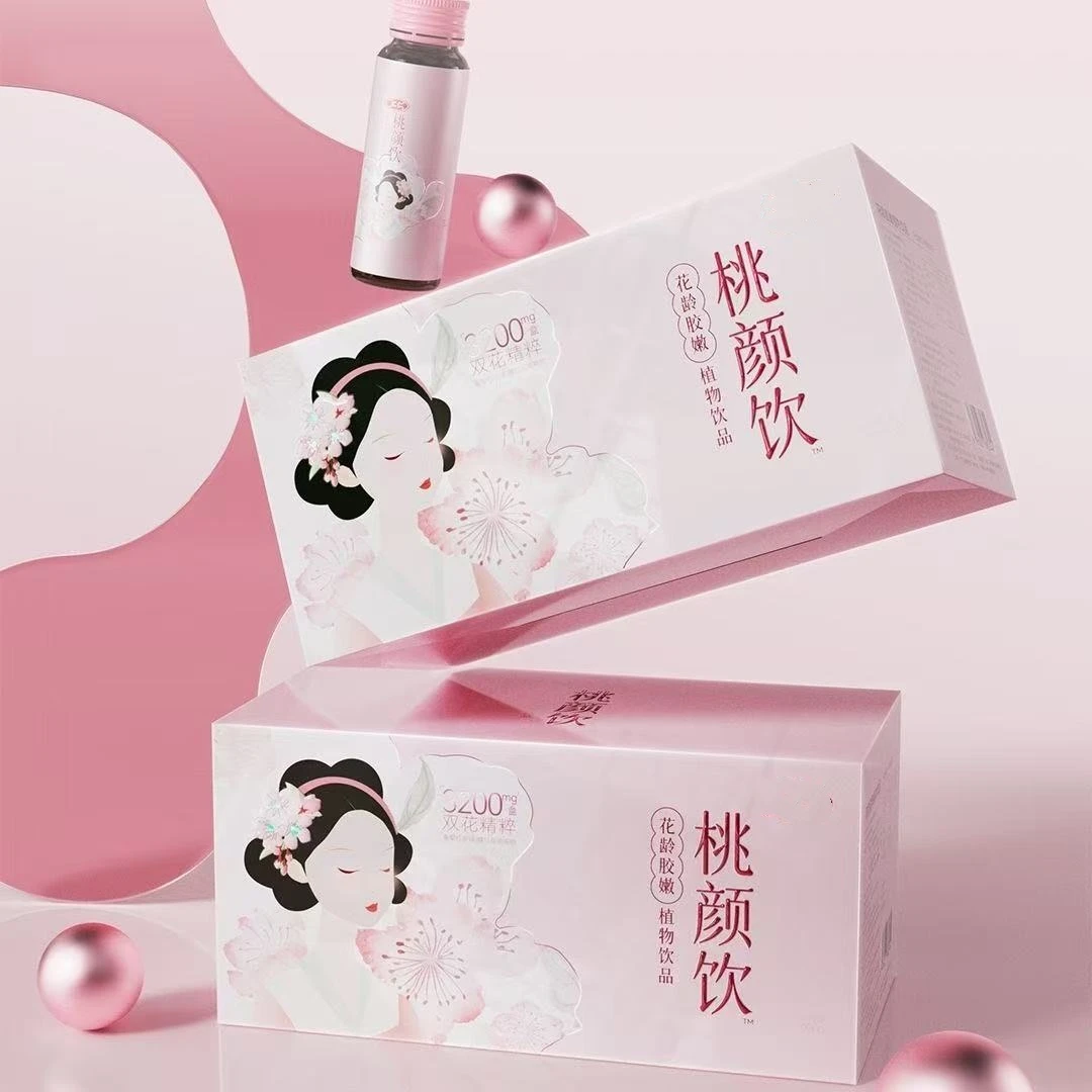 花龄胶嫩植物饮品桃颜饮植物饮品