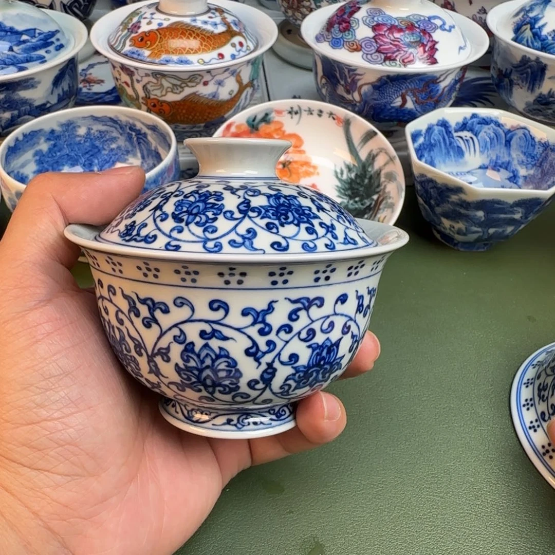 陶纯手工纯手绘茶具273