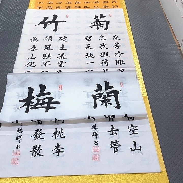 书法老师真人手写95
