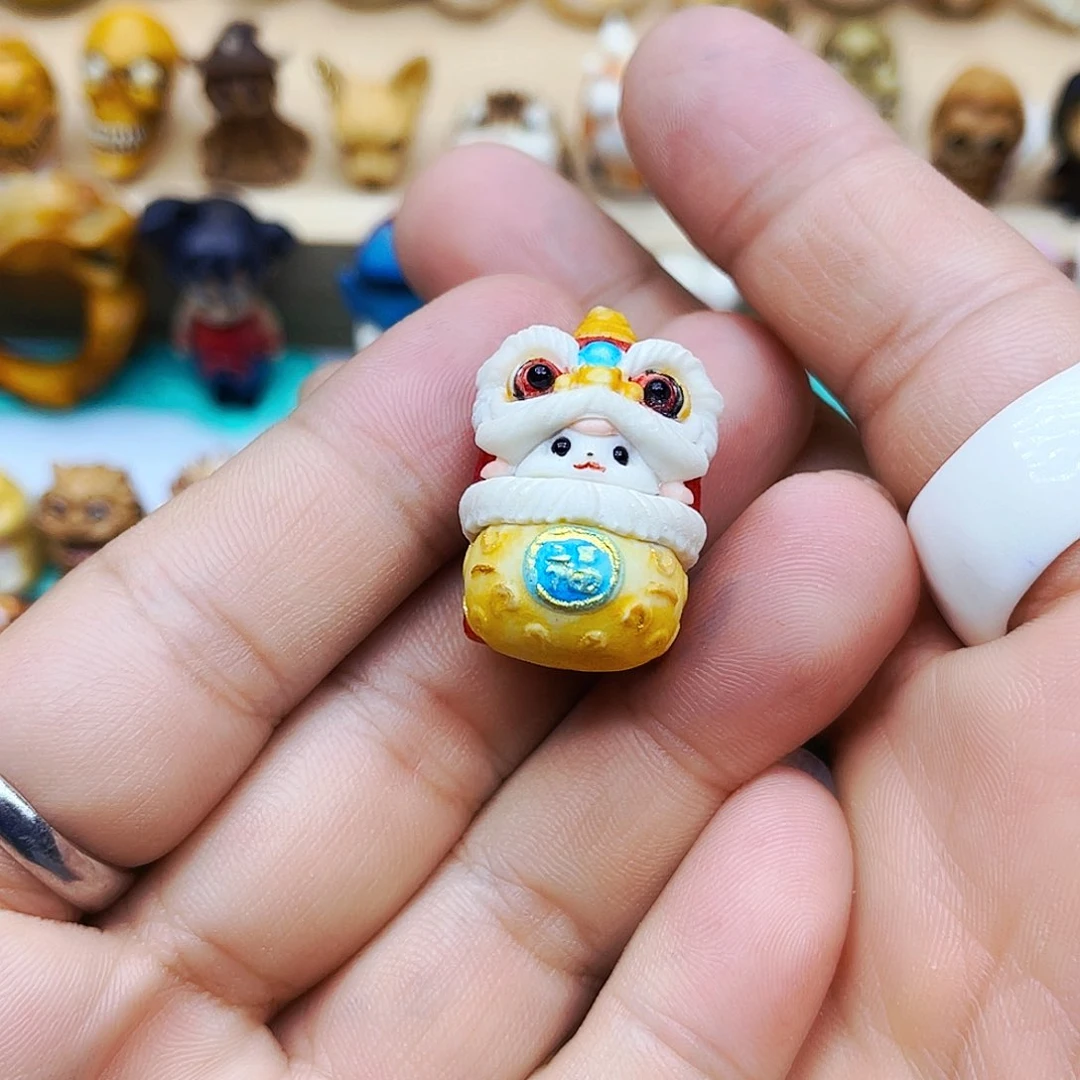 鹿骨摆件零零落落啦啦啦