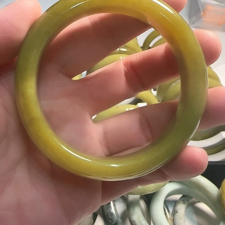 蛇纹石玉合金手镯