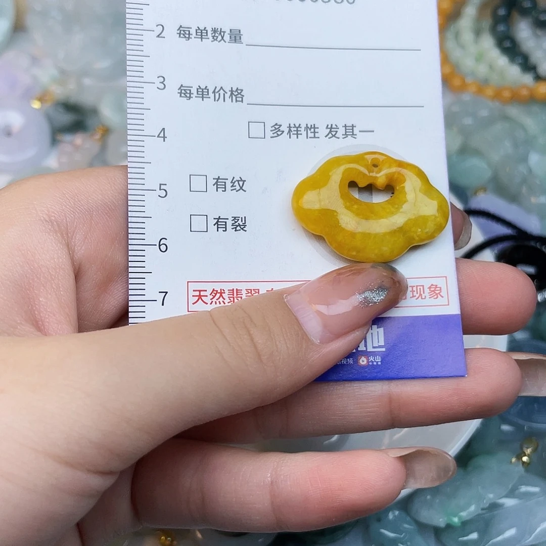 翡翠未镶嵌颈饰560