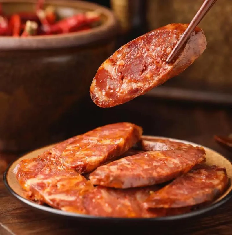 正宗农户手工灌制香肠