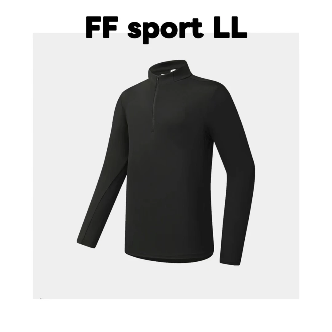 大表姐  FF~款秋季新款GOLF商务立领半拉链撞色【T恤专属】