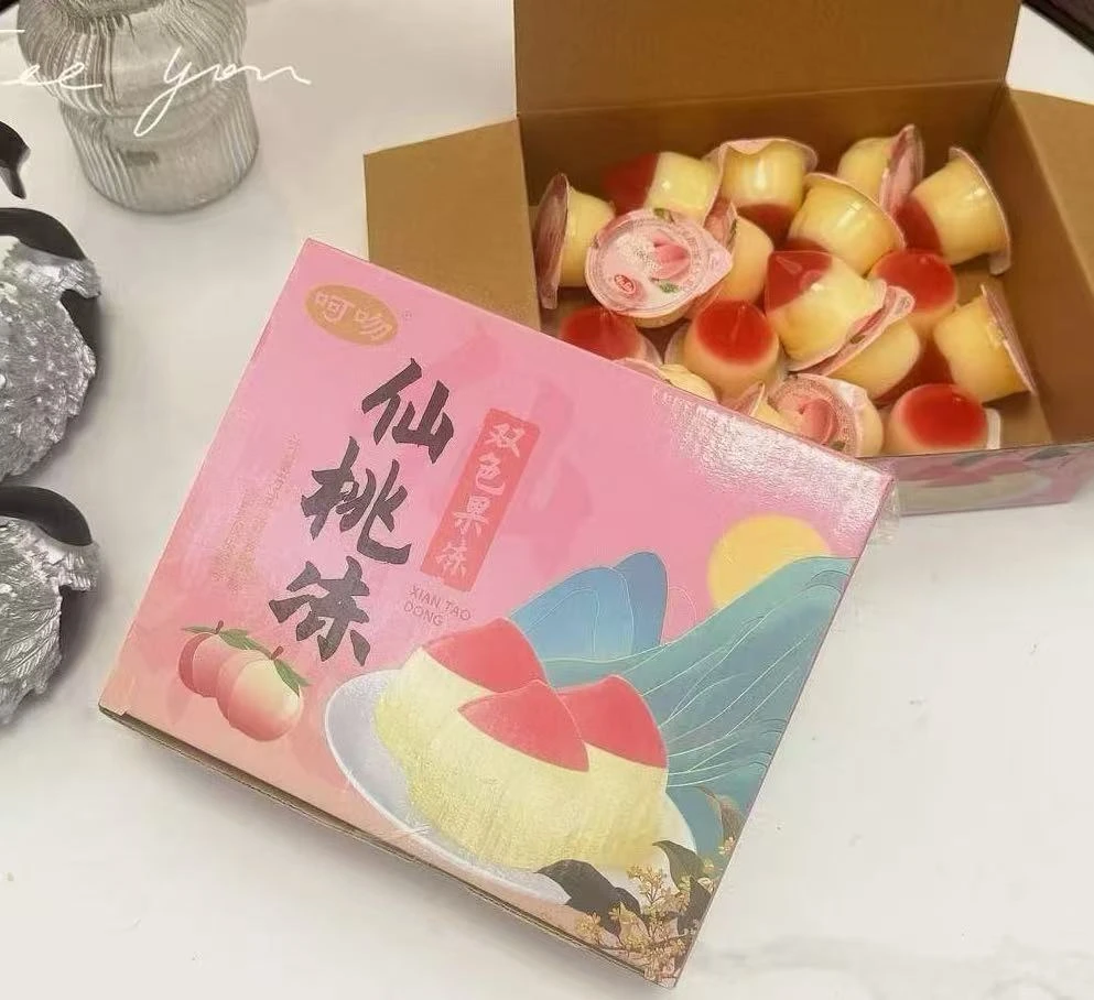 仙桃果冻休闲小零食