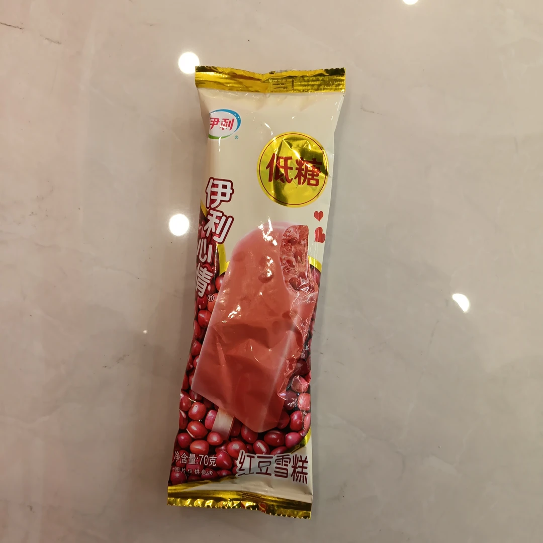伊利心情低糖红豆雪糕