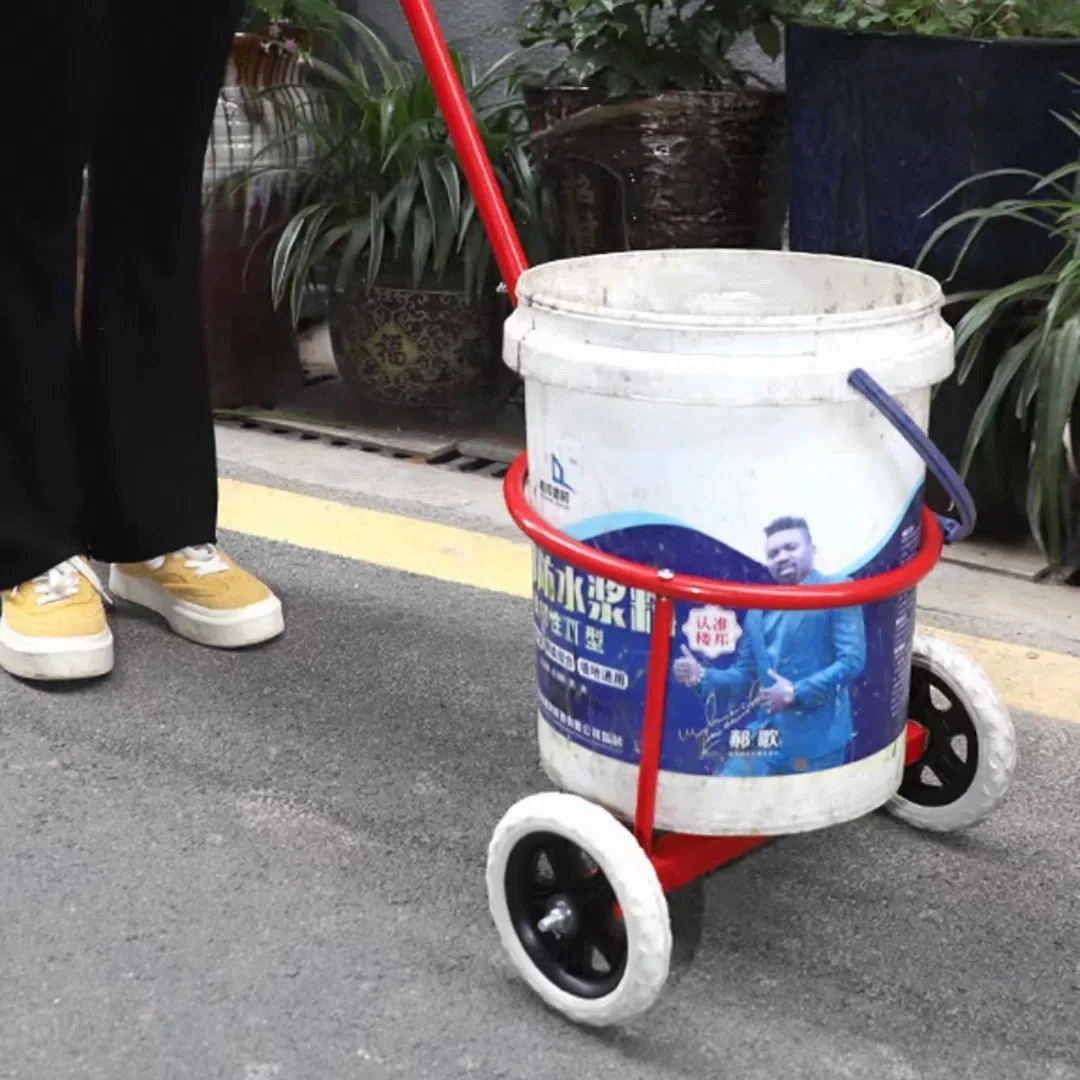 倒水车家用倒垃圾小推车农村倒脏水桶神器桶装水便携手拉车拉水桶