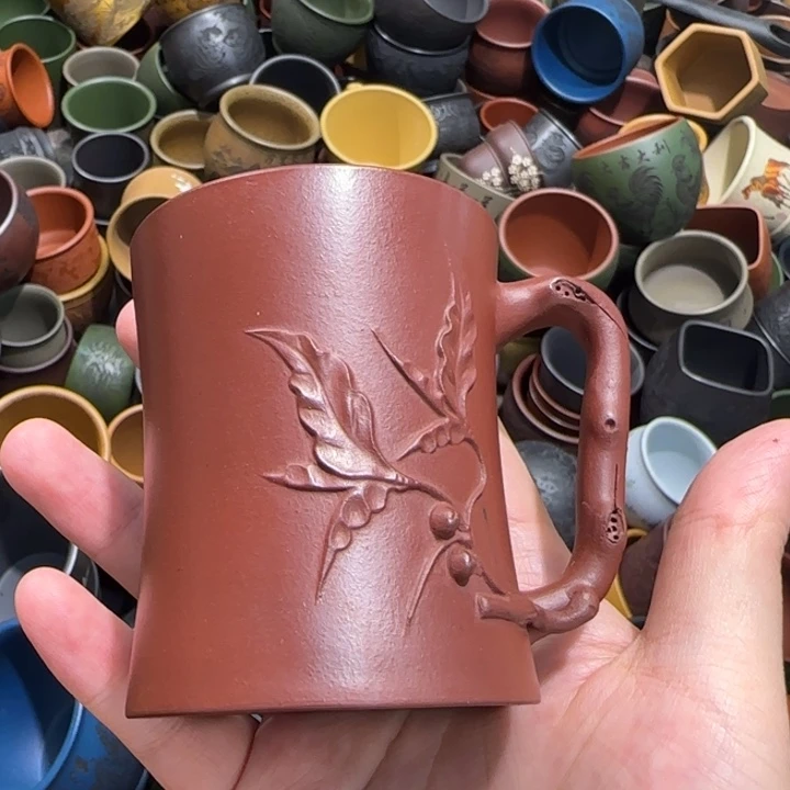 茶杯紫砂全手工紫砂