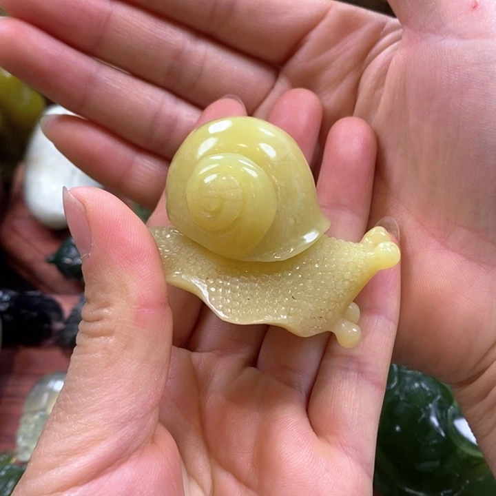蛇纹石玉未镶嵌手把
