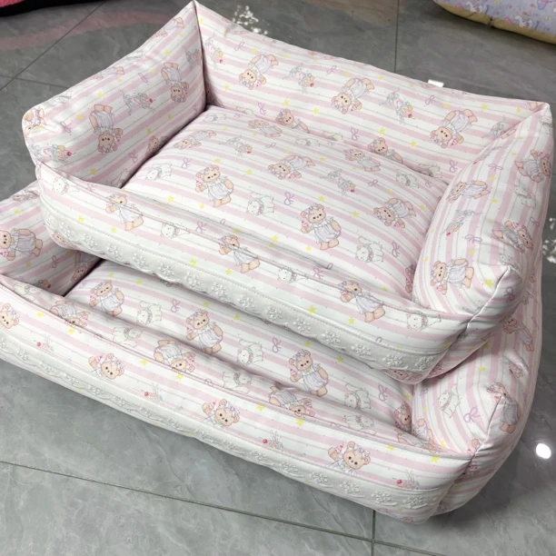 防水不沾毛蕾丝边四季通用猫狗通用宠物垫子窝窝