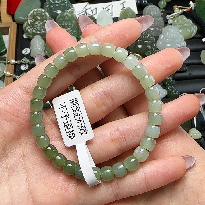 未镶嵌手串和田玉哈***ど