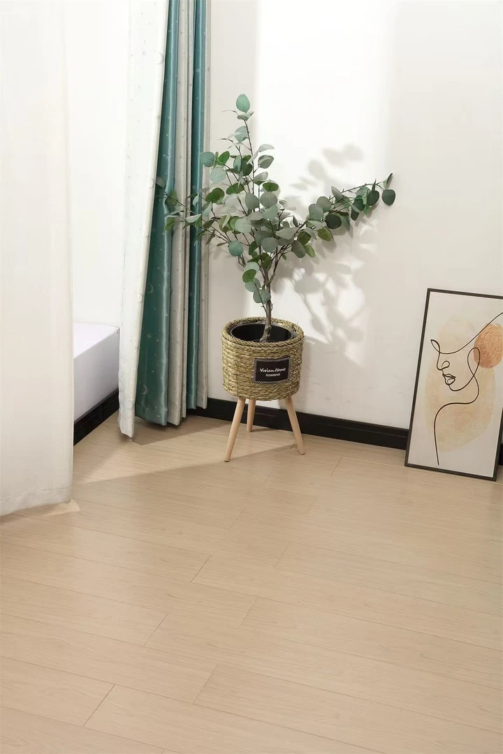 桐芯地板 橡木实木原木地板家用环保平扣