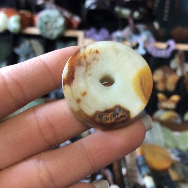 岫玉未镶嵌岫玉挂件