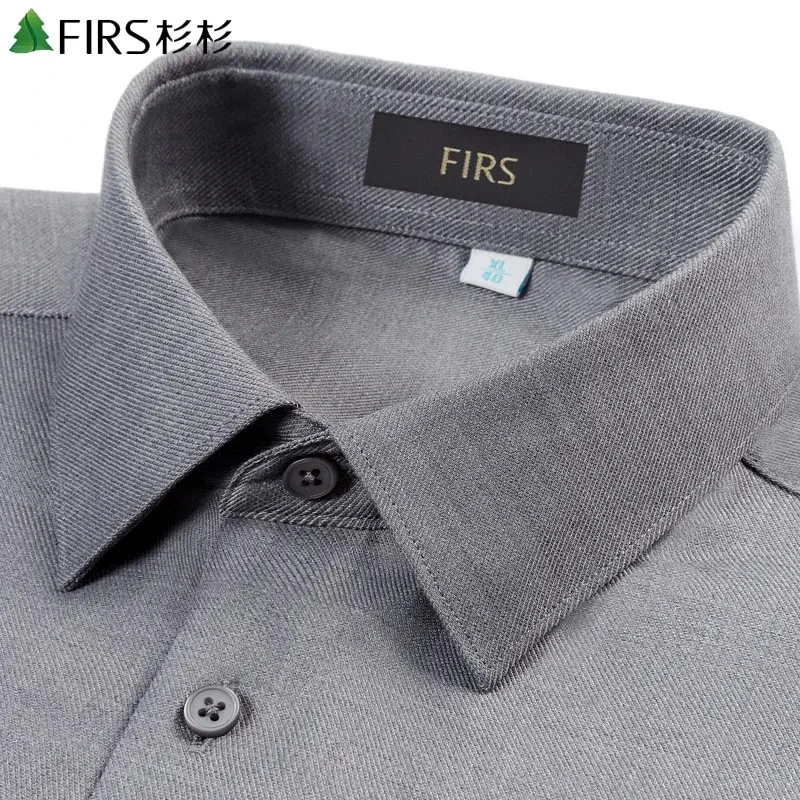 【羊毛】杉杉男士高档休闲长袖衬衫男款爆款2025新款商务内搭衬衣男