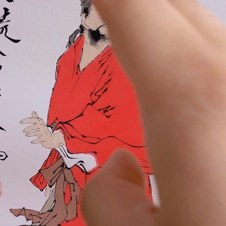 国画宋庄的一个小镇上