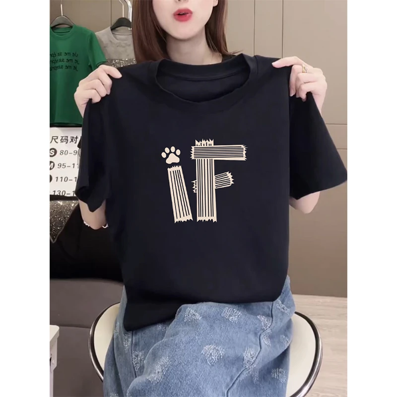 正肩短袖T恤女装时尚百搭减龄高级感设计感洋气黑色上衣夏季新款