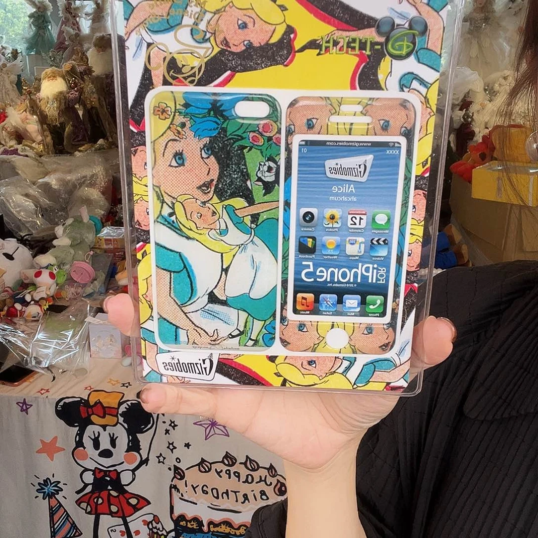 毛绒11号爱丽丝手机膜