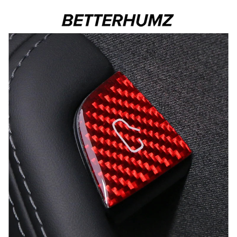 适用特斯拉焕新版model3车门开关按键保护贴modely碳纤维内饰改装