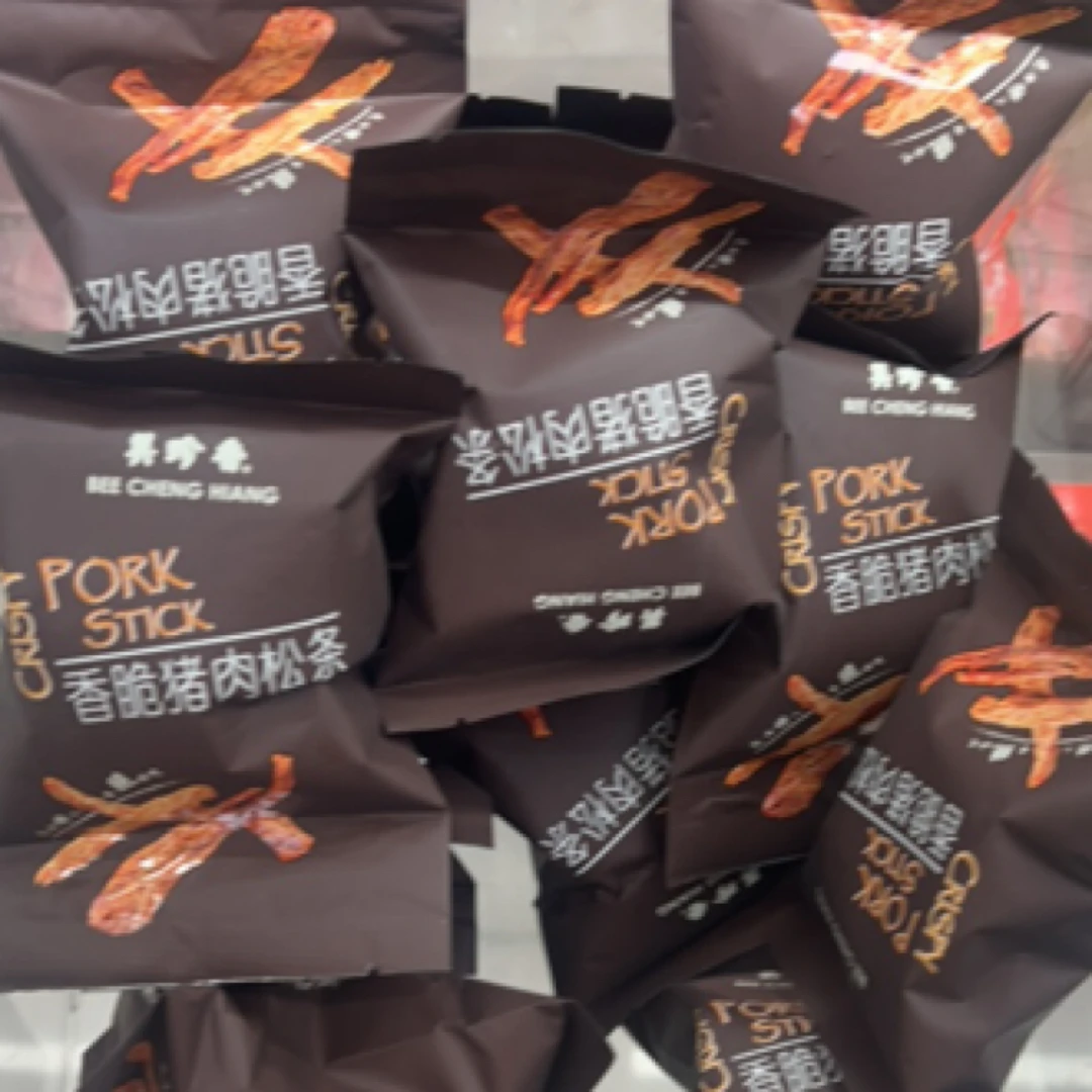 山姆香脆猪肉松条两包