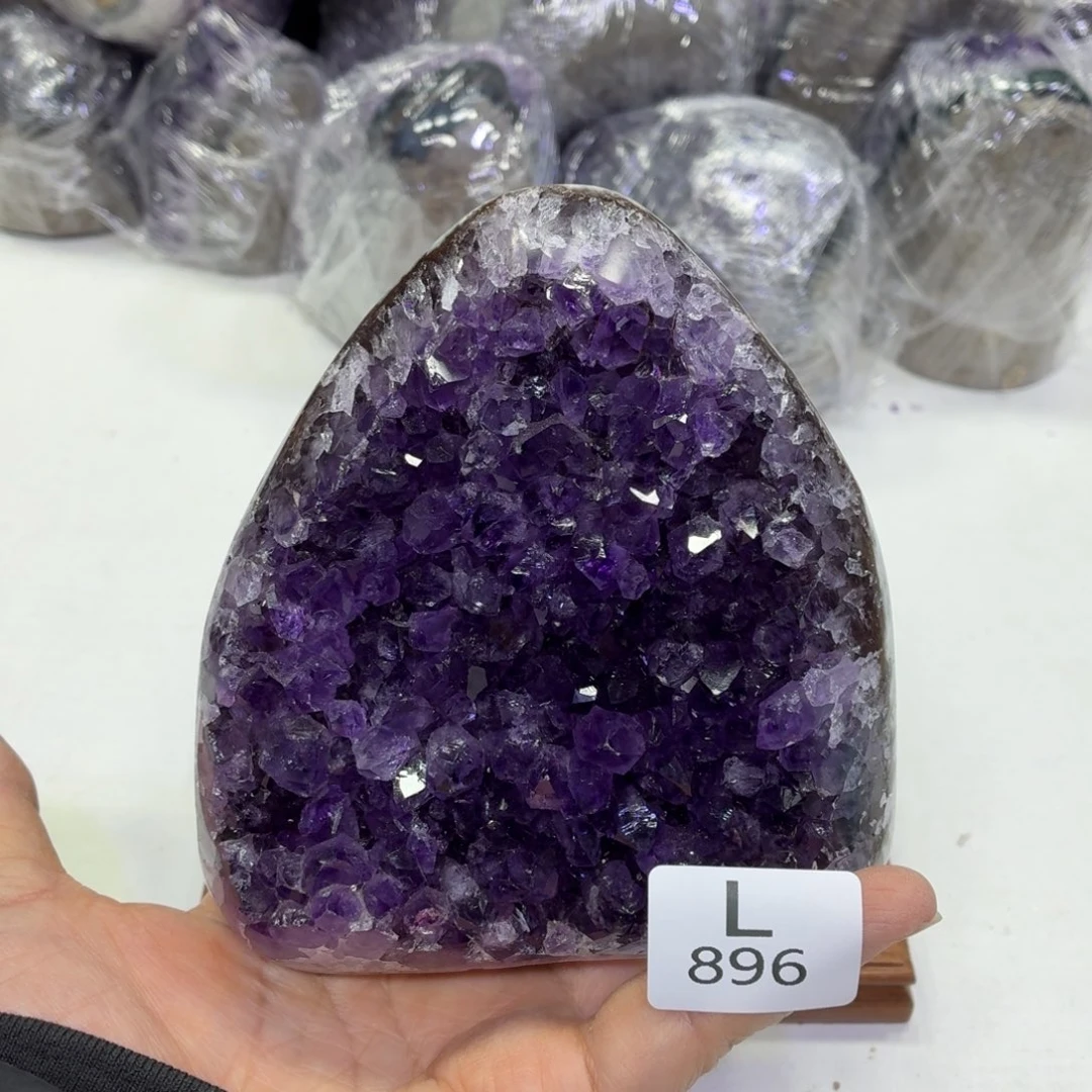 摆件水晶未镶嵌天然紫水晶