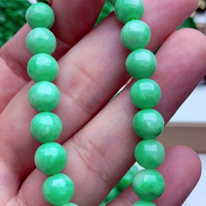 翡翠未镶嵌手链手串