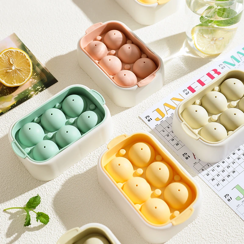 舍里冰球模具小型冰格硅胶食品级制冰盒家用威士忌冰块迷你圆形