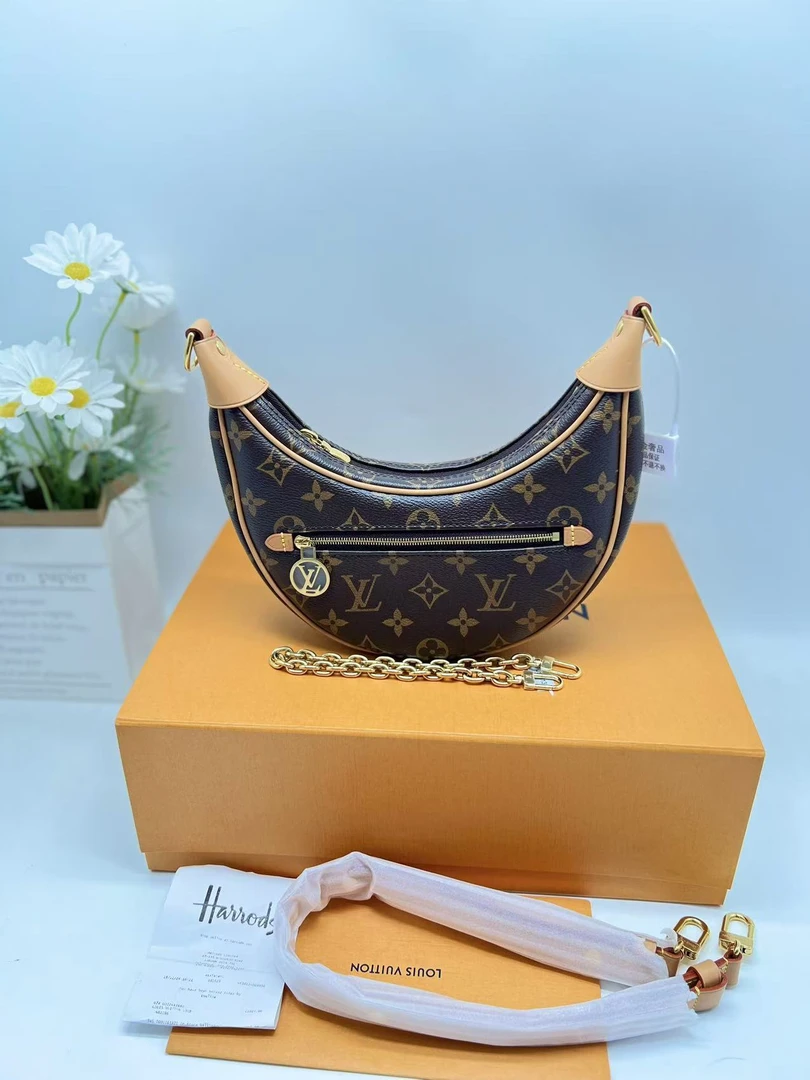 全新未使用 LouisVuitton/路易威登 Lv24年带发票全套月亮豌豆