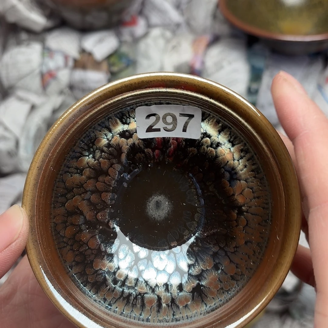 茶盏微瑕建盏主人杯一只